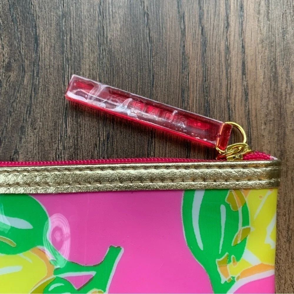 Lilly Pulitzer For Estee Lauder Lemon Cosmetic Bag